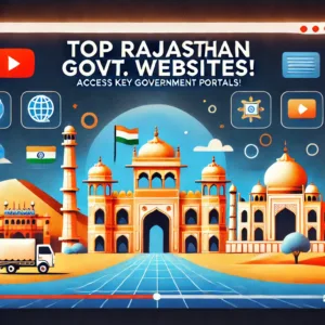 Rajasthan Government website list