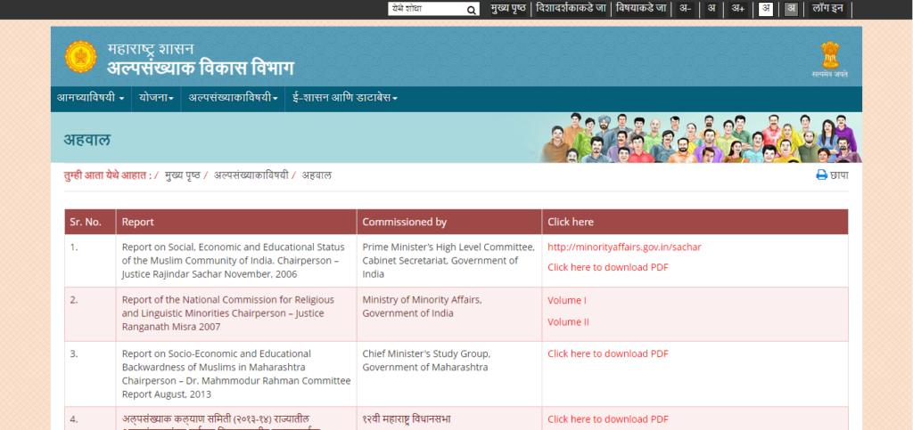 Maharashtra State Directorate of Minority Affairs