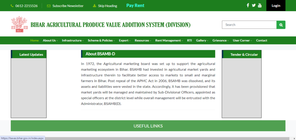 Digital Agriculture Marketing - Bihar State Agricultural Marketing Board (BSAMB)