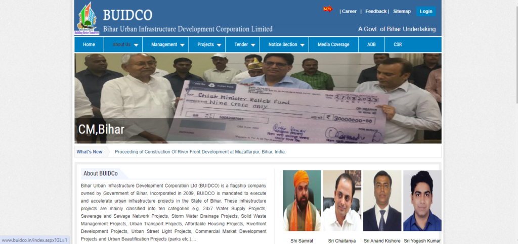 Smart Urban Development - Bihar Urban Infrastructure Development Corporation (BUIDCO)