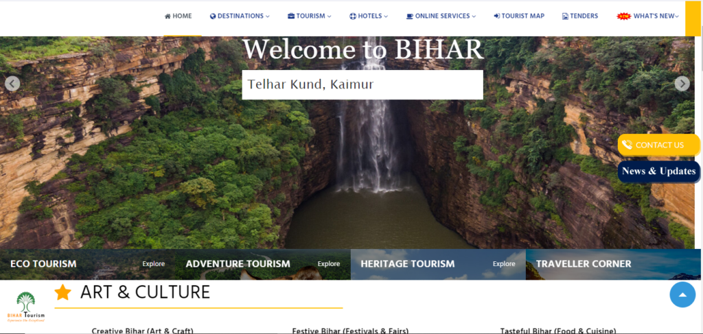 Eco-Tourism Initiatives - Bihar State Tourism Development Corporation (BSTDC)