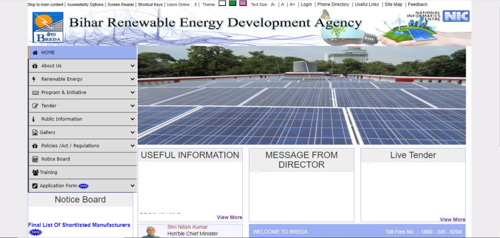 Renewable Energy Integration - Bihar Renewable Energy Development Agency (BREDA)