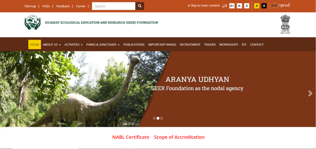 Gujarat Ecological Education and Research (GEER) Foundation